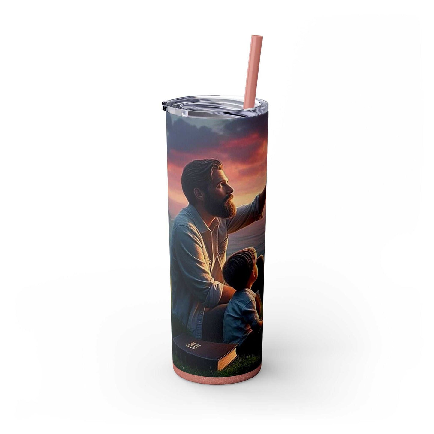 Tumbler featuring 2025 Year Text design, Jehovah's Witnesses, 20oz capacity, BPA-free, stainless steel.