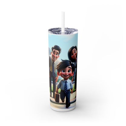 Tumbler - Skinny with Straw, 20oz - Family in Ministry-Boy2