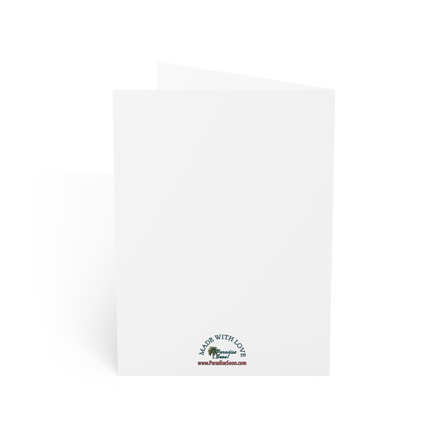 Greeting card with hopes and dreams theme, vibrant colors, premium 270gsm paper, 5x7 inches, includes envelope.