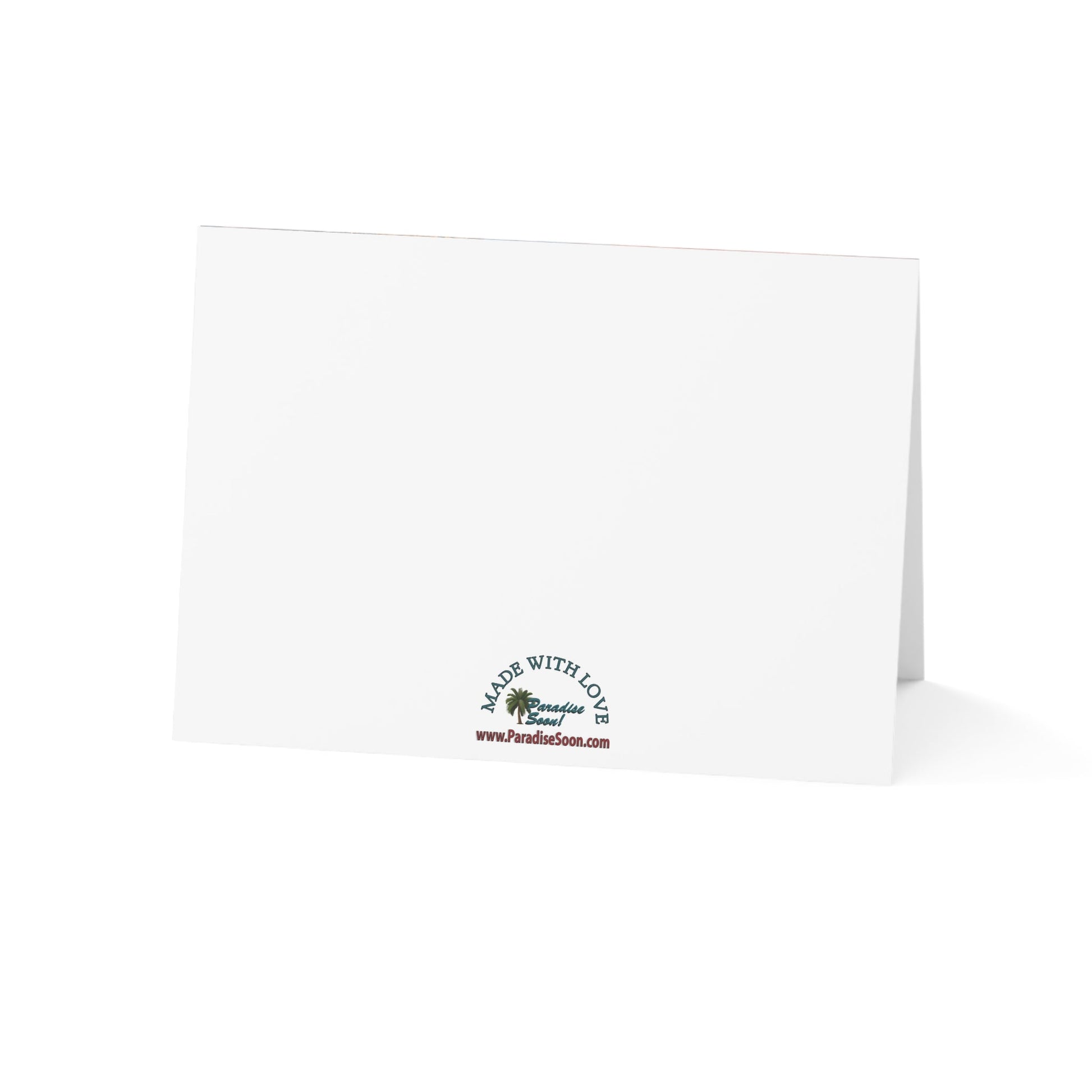 Note card with envelope, featuring "Peace at Last - Tiger" design, 270gsm paper.