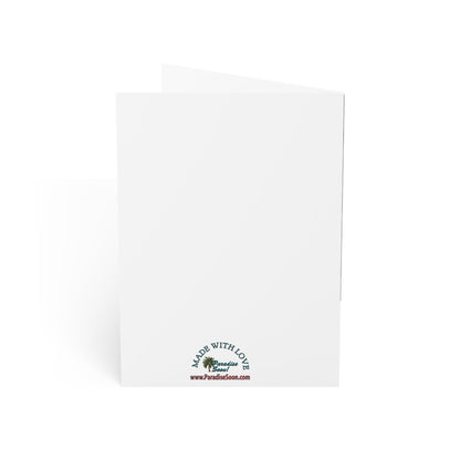 Greeting card for young sister becoming an unbaptized preacher, includes envelope, 270gsm paper.