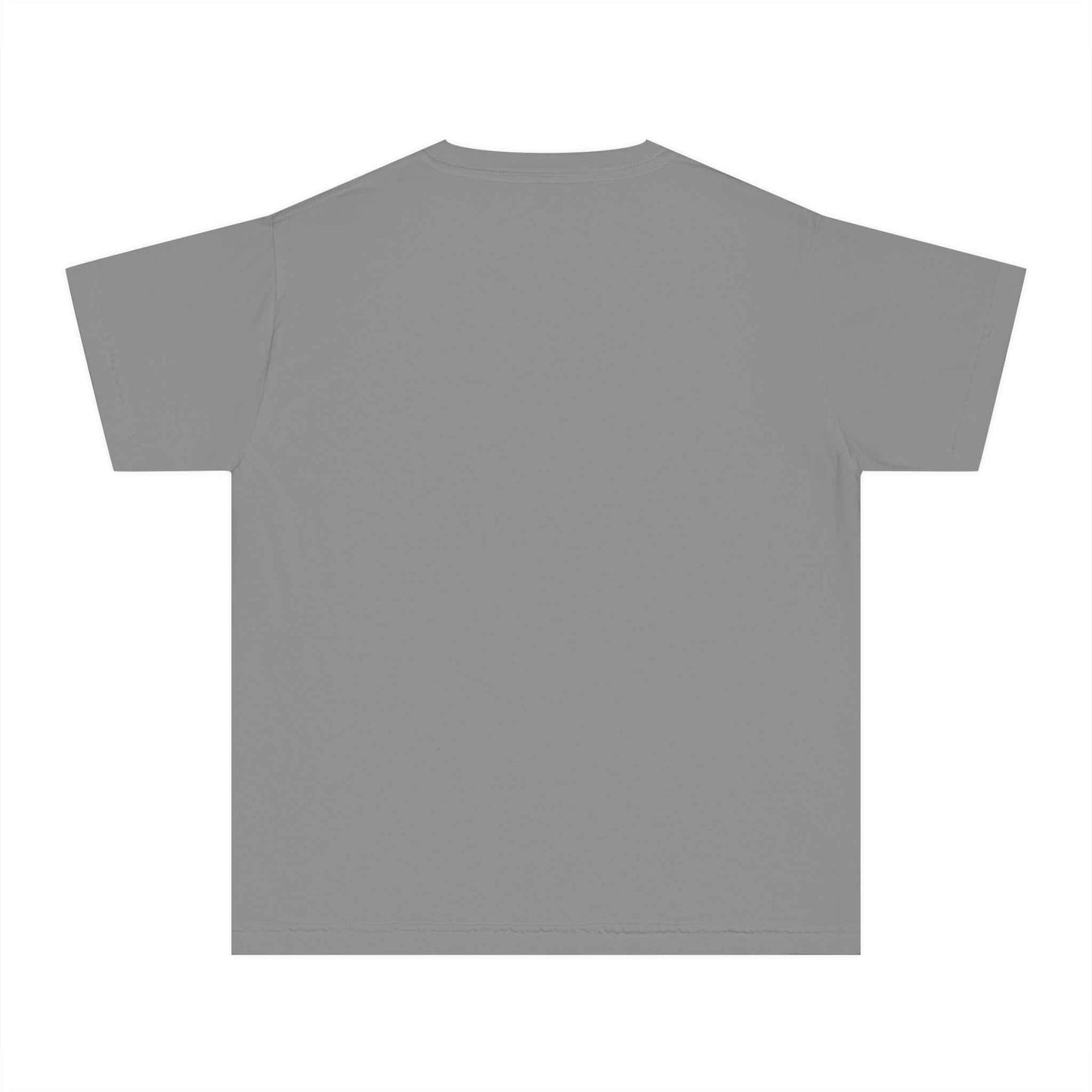 Boys T-shirt featuring David and Goliath graphic; 100% combed cotton; soft-washed, garment-dyed; classic fit.