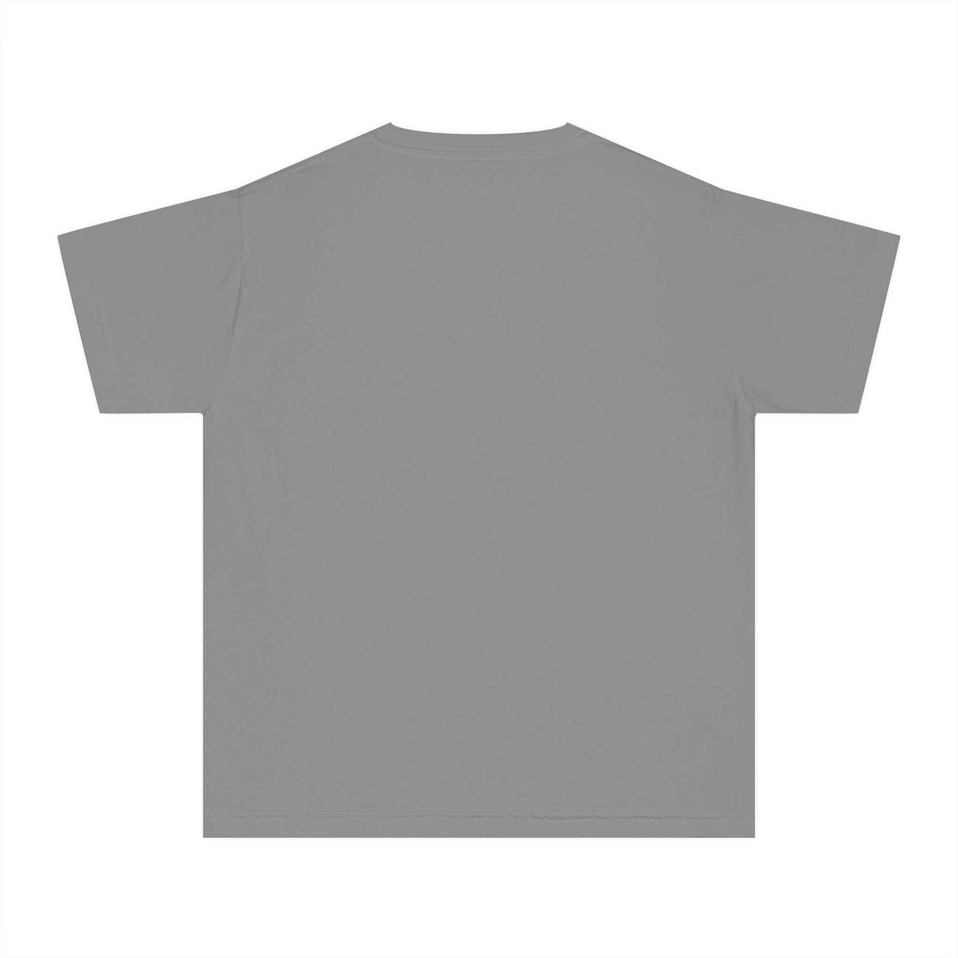 Boys T-shirt featuring David and Goliath graphic; 100% combed cotton; soft-washed, garment-dyed; classic fit.