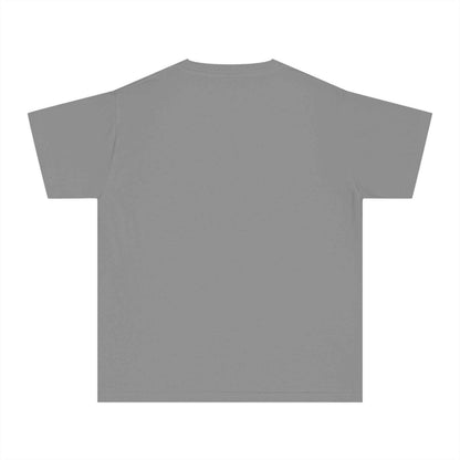 Boys T-shirt featuring David and Goliath graphic; 100% combed cotton; soft-washed, garment-dyed; classic fit.